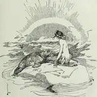 An illustration from Caricature; wit and humor of a nation in picture, song and story (1911)