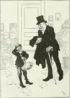 An illustration from Caricature; wit and humor of a nation in picture, song and story (1911)
