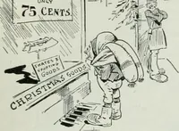 An illustration from Caricature; wit and humor of a nation in picture, song and story (1911)