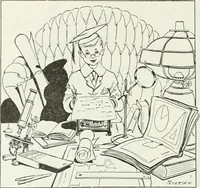 An illustration from Caricature; wit and humor of a nation in picture, song and story (1911)