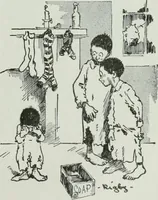 An illustration from Caricature; wit and humor of a nation in picture, song and story (1911)