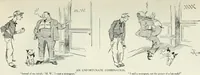 An illustration from Caricature; wit and humor of a nation in picture, song and story (1911)