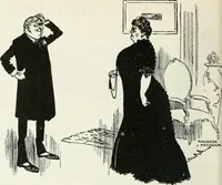 An illustration from Caricature; wit and humor of a nation in picture, song and story (1911)