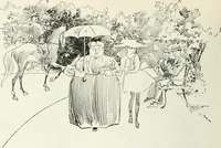 An illustration from Caricature; wit and humor of a nation in picture, song and story (1911)