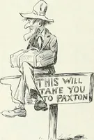 An illustration from Caricature; wit and humor of a nation in picture, song and story (1911)