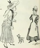 An illustration from Caricature; wit and humor of a nation in picture, song and story (1911)