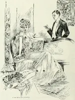 An illustration from Caricature; wit and humor of a nation in picture, song and story (1911)