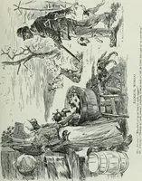 An illustration from Caricature; wit and humor of a nation in picture, song and story (1911)
