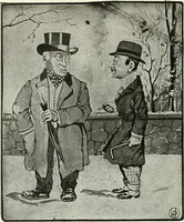 An illustration from Caricature; wit and humor of a nation in picture, song and story (1911)