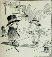 An illustration from Caricature; wit and humor of a nation in picture, song and story (1911)
