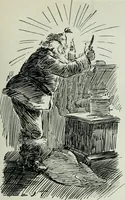 An illustration from Caricature; wit and humor of a nation in picture, song and story (1911)