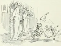An illustration from Caricature; wit and humor of a nation in picture, song and story (1911)