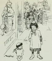 An illustration from Caricature; wit and humor of a nation in picture, song and story (1911)