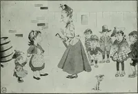 An illustration from Caricature; wit and humor of a nation in picture, song and story (1911)
