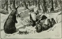 An illustration from Caricature; wit and humor of a nation in picture, song and story (1911)