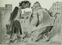 An illustration from Caricature; wit and humor of a nation in picture, song and story (1911)