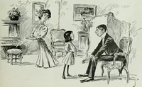 An illustration from Caricature; wit and humor of a nation in picture, song and story (1911)