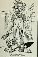 An illustration from Caricature; wit and humor of a nation in picture, song and story (1911)