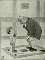 An illustration from Caricature; wit and humor of a nation in picture, song and story (1911)