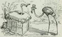 An illustration from Caricature; wit and humor of a nation in picture, song and story (1911)