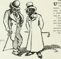 An illustration from Caricature; wit and humor of a nation in picture, song and story (1911)