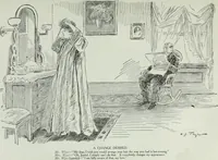 An illustration from Caricature; wit and humor of a nation in picture, song and story (1911)