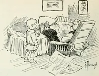 An illustration from Caricature; wit and humor of a nation in picture, song and story (1911)