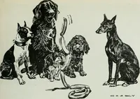 An illustration from Caricature; wit and humor of a nation in picture, song and story (1911)