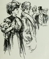 An illustration from Caricature; wit and humor of a nation in picture, song and story (1911)