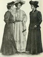 An illustration from Caricature; wit and humor of a nation in picture, song and story (1911)