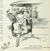 An illustration from Caricature; wit and humor of a nation in picture, song and story (1911)