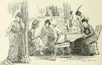 An illustration from Caricature. Wit and humor of a nation in picture, song and story (1914)