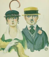 Picture 217 of 262 from Caricature. Wit and humor of a nation in picture, song and story (1914), leaf 116