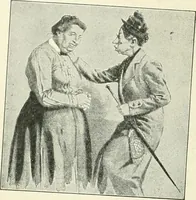 An illustration from Caricature. Wit and humor of a nation in picture, song and story (1914)