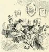 An illustration from Caricature. Wit and humor of a nation in picture, song and story (1914)