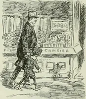 Picture 241 of 262 from Caricature. Wit and humor of a nation in picture, song and story (1914), leaf 126