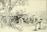 An illustration from Caricature. Wit and humor of a nation in picture, song and story (1914)