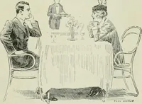 An illustration from Caricature. Wit and humor of a nation in picture, song and story (1914)