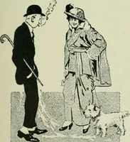 An illustration from Caricature. Wit and humor of a nation in picture, song and story (1914)