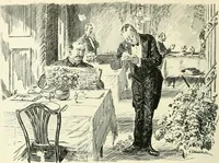 An illustration from Caricature. Wit and humor of a nation in picture, song and story (1914)