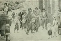An illustration from Caricature. Wit and humor of a nation in picture, song and story (1914)