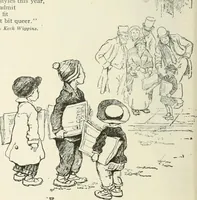 An illustration from Caricature. Wit and humor of a nation in picture, song and story (1914)