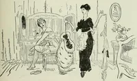 An illustration from Caricature. Wit and humor of a nation in picture, song and story (1914)