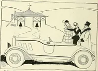 An illustration from Caricature. Wit and humor of a nation in picture, song and story (1914)