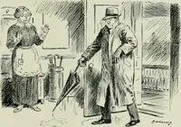 An illustration from Caricature. Wit and humor of a nation in picture, song and story (1914)