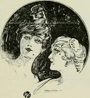 An illustration from Caricature. Wit and humor of a nation in picture, song and story (1914)
