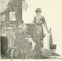 An illustration from Caricature. Wit and humor of a nation in picture, song and story (1914)