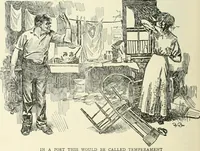 An illustration from Caricature. Wit and humor of a nation in picture, song and story (1914)