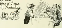 An illustration from Caricature. Wit and humor of a nation in picture, song and story (1914)