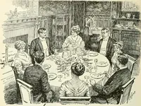 An illustration from Caricature. Wit and humor of a nation in picture, song and story (1914)